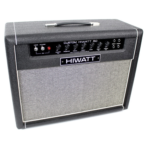 2009 Hiwatt Custom 50 SA212 50W 2x12 Tube Combo Amp