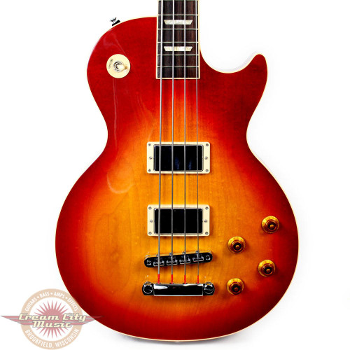 2013 Gibson Les Paul Standard Bass Guitar in Heritage Cherry Sunburst Finish