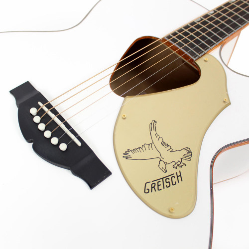 Gretsch G5022CWFE  Rancher White Falcon Jumbo Cutaway Acoustic