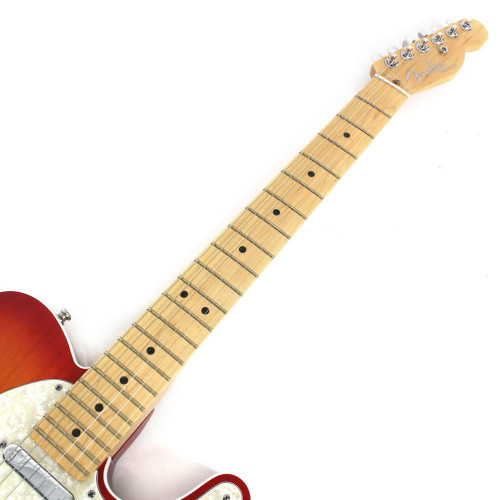 2013 Fender USA Made American Deluxe Telecaster Electric Guitar in Aged Cherry Sunburst