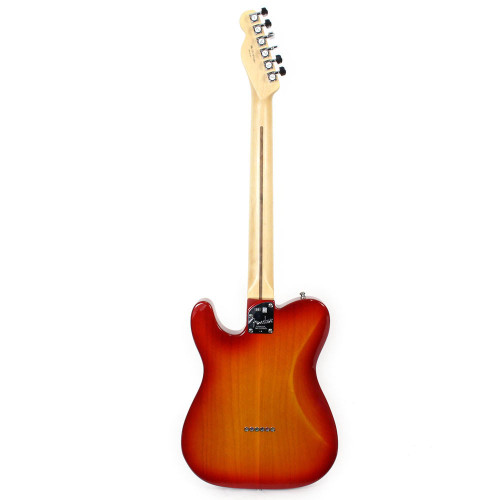 2013 Fender USA Made American Deluxe Telecaster Electric Guitar in Aged Cherry Sunburst