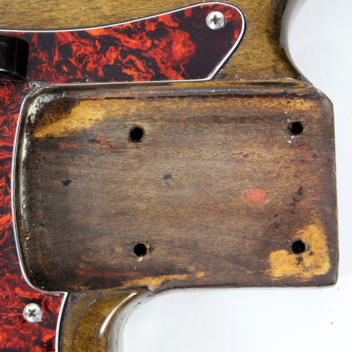 Vintage 1971 Fender Fretless Precision Bass P-Bass Guitar Refinished in Walnut