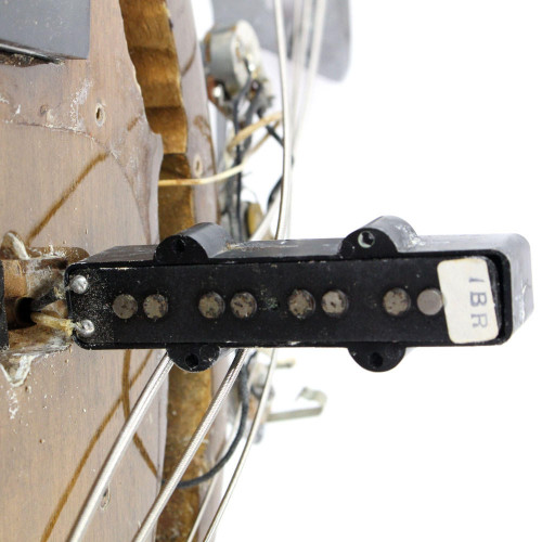 Vintage 1971 Fender Fretless Precision Bass P-Bass Guitar Refinished in Walnut