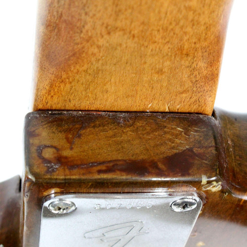 Vintage 1971 Fender Fretless Precision Bass P-Bass Guitar Refinished in Walnut