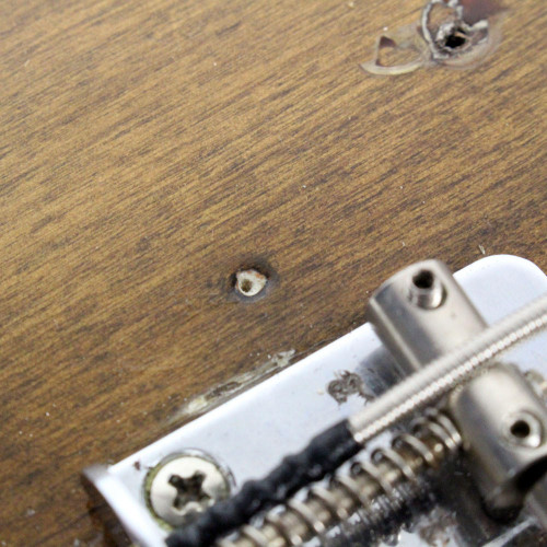 Vintage 1971 Fender Fretless Precision Bass P-Bass Guitar Refinished in Walnut