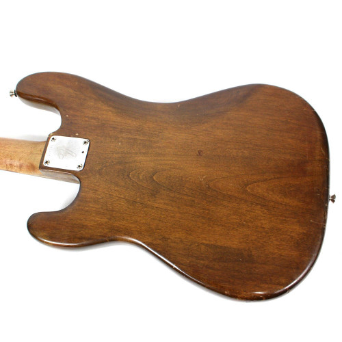 Vintage 1971 Fender Fretless Precision Bass P-Bass Guitar Refinished in Walnut
