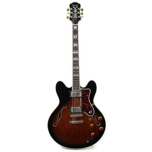 1991 Epiphone Sheraton II Semi Hollow Body Electric Guitar in