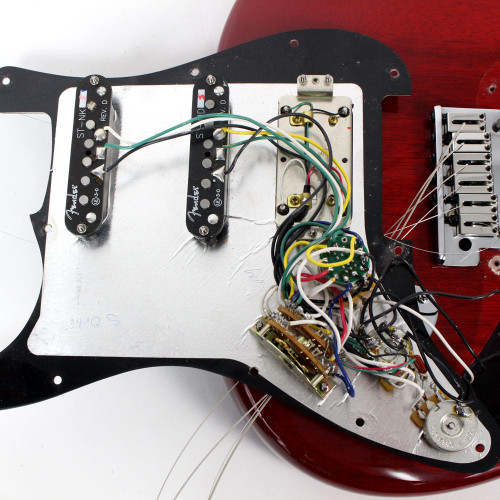 2004 Fender USA Made American Deluxe HSS Stratocaster Electric Guitar