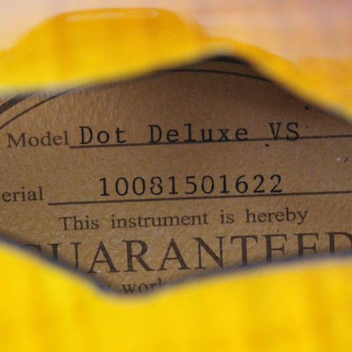 Used Epiphone Custom Shop Limited Edition Dot Deluxe Electric Guitar
