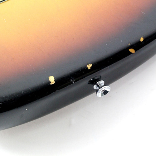 Used Fender Parts Stratocaster Electric Guitar Sunburst Finish