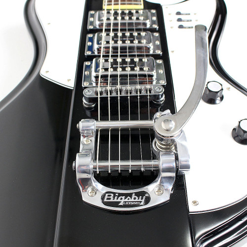 Used Schecter Diamond Series Ultra III Electric Guitar in Black Finish