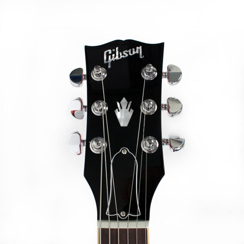 Used 2014 Gibson Les Paul Classic Double Cutaway Electric Guitar in Translucent Red