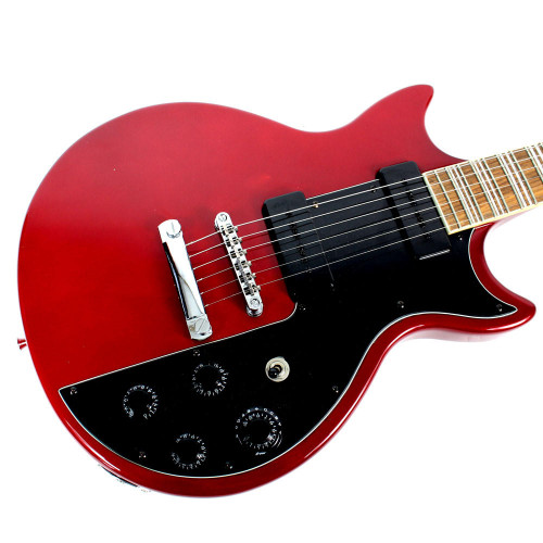 Used Hofner Colorama II Double Cutaway electric Guitar in Metallic