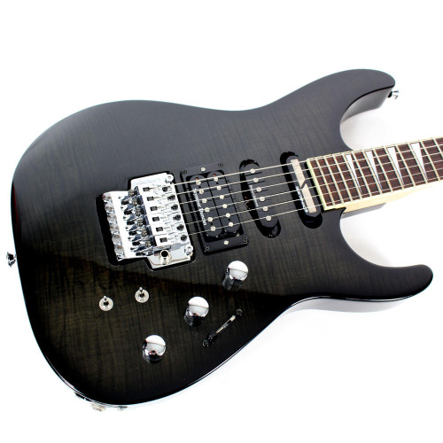 Used Jackson DK-2S Electric Guitar in Translucent Black Finish