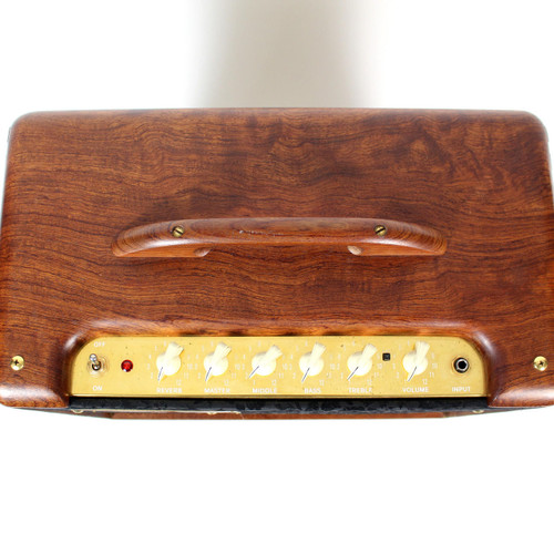 2001 Fender Custom Shop Woody Jr. 15W 1x12  Bubinga Tube Combo Amp