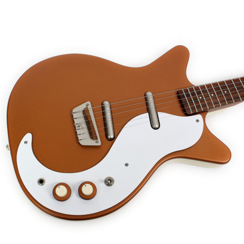 Used Danelectro DC-59 Electric Guitar in Copper Finish