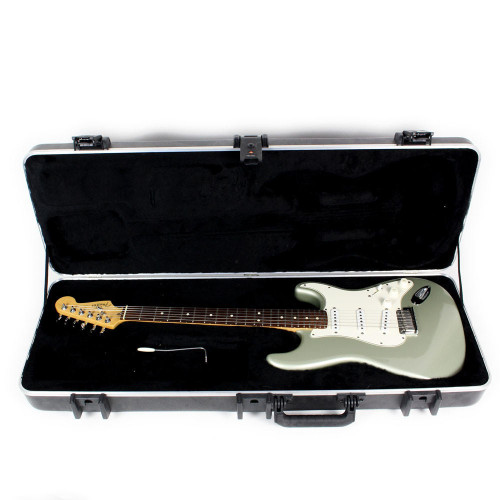 Used 2000 Fender USA Made American Standard Stratocaster Electric Guitar in Pewter Finish