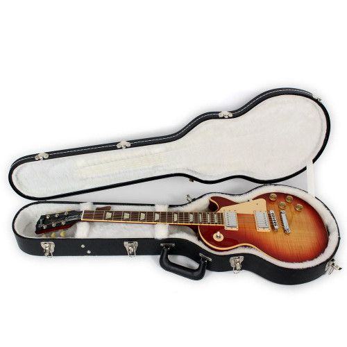 Used 2008 Gibson Les Paul Traditional Plus Electric Guitar in cherry Sunburst