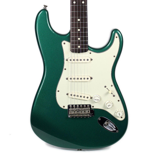 Mid 1990s Fender 1962 Reissue Stratocaster Electric Guitar in Sherwood Green Finish