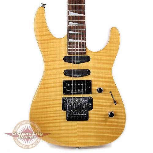 Used Jackson SL3 Soloist MIJ Electric Guitar Natural Flame Maple