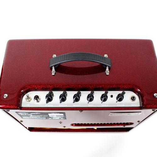Used 2014 Fender FSR Blues Jr. III 15W 1x12 Tube Combo Amp Red Sparkle