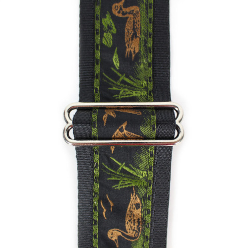 Souldier "Mallard" Pattern 2" Guitar Strap with Black Ends