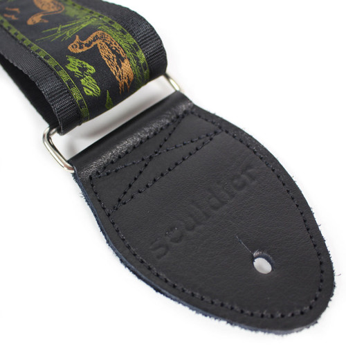 Souldier "Mallard" Pattern 2" Guitar Strap with Black Ends