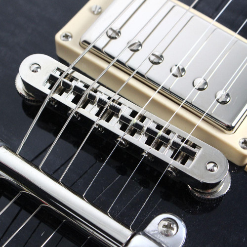 2006 Gibson Les Paul Electric Guitar Charcoal Flame