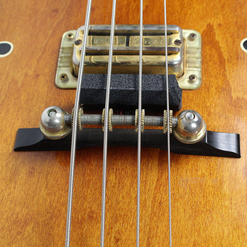 Vintage 1966 Gretsch Model 6071 Electric Bass Guitar Brown Finish