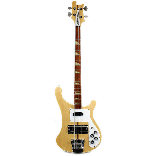 Vintage 1975 Rickenbacker 4001 Electric Bass Guitar Mapleglo