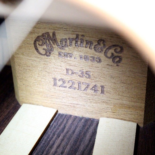 2007 Martin D-35 Dreanought Acoustic Guitar Natural