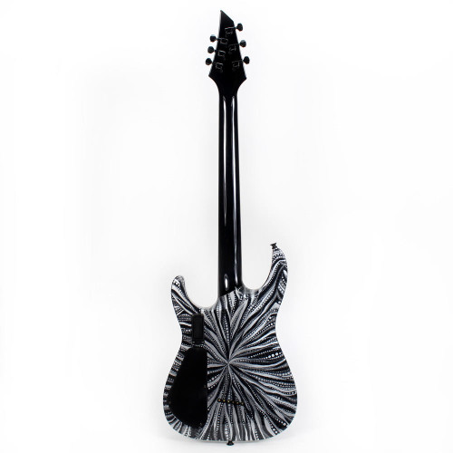 Jackson SLSMG Super Lightweight Soloist Sarah Gallenberger Custom Artwork - "Silver"