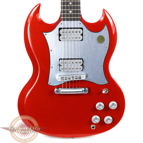 2004 Gibson Limited Edition SG Platinum Electric Guitar Sunset
