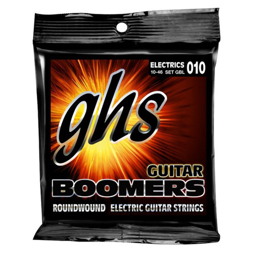 GHS Boomers Light Electric Guitar Strings .010-.046