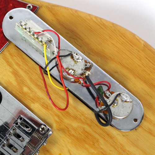 Used Squier Pro Tone Series Telecaster Electric Guitar Natural