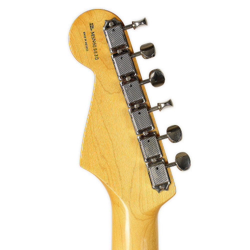 Used Fender MIM Robert Cray Signature Artist Series Stratocaster Electric Guitar Inca Silver