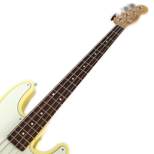 Used 2006 Fender Mike Dirnt Signature Precision Bass Guitar Vintage White