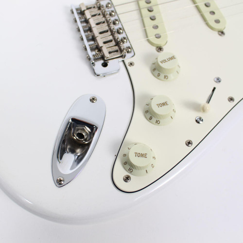 Used Parts Stratocaster with Fender Eric Johnson Neck White