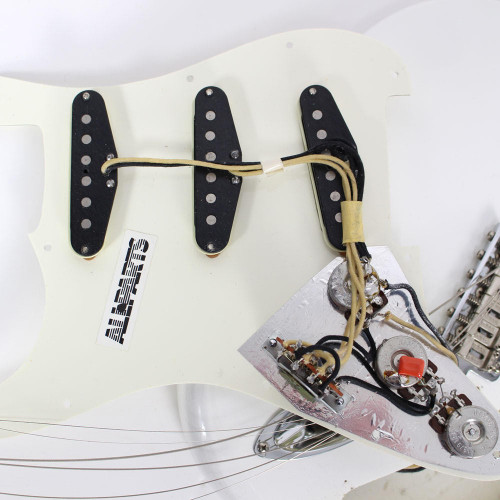 Used Parts Stratocaster with Fender Eric Johnson Neck White