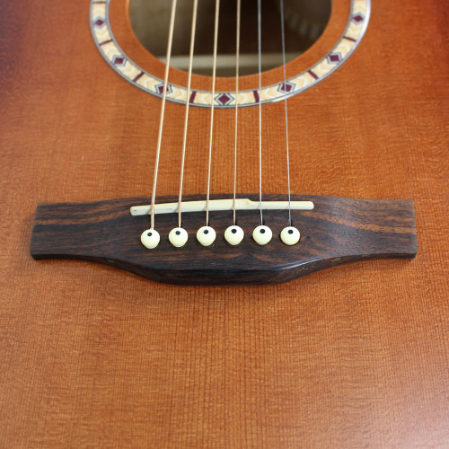 Art & Lutherie Cedar Folk CW Acoustic Electric Guitar in Antique Burst