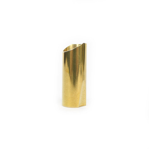 The Rock Slide Original Polished Brass Guitar Slide Small