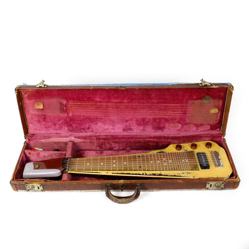 Vintage 1950s Ultratone 6 Lap Steel Electric Guitar Blonde