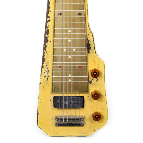 Vintage 1950s Ultratone 6 Lap Steel Electric Guitar Blonde