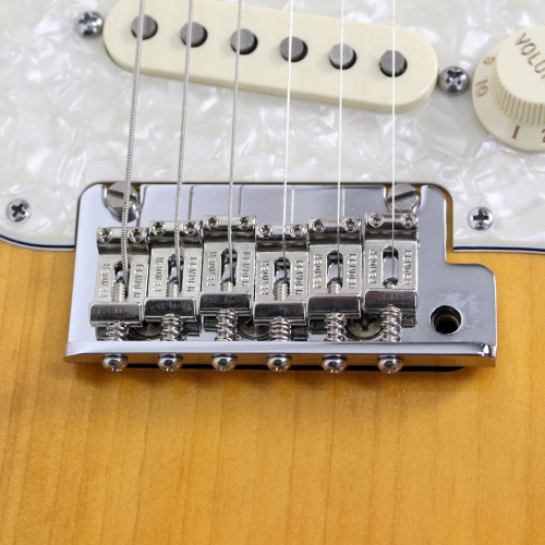 Used 2014 Fender Select Port Orford Cedar Stratocaster in Sienna Sunburst