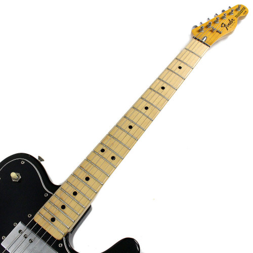 Vintage 1976 Fender Telecaster Custom Electric Guitar Black Finish