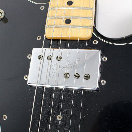 Vintage 1976 Fender Telecaster Custom Electric Guitar Black Finish