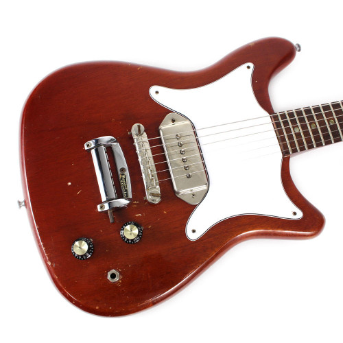 Vintage 1966 Epiphone Coronet Electric Guitar Cherry
