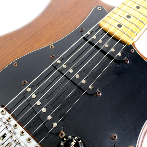 Vintage 1979 Fender Stratocaster Electric Guitar Brown