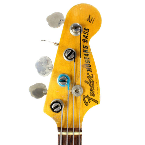Vintage 1971 Fender Mustang Bass Guitar Sunburst