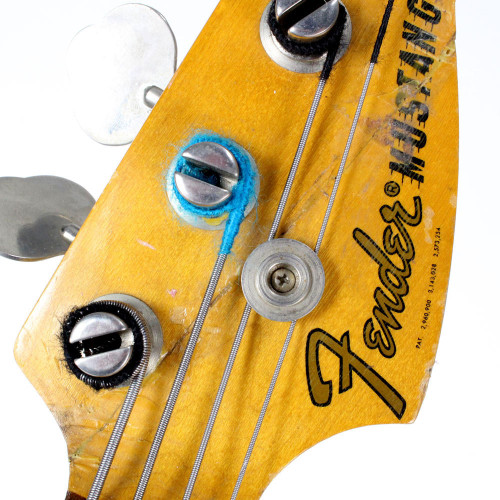 Vintage 1971 Fender Mustang Bass Guitar Sunburst